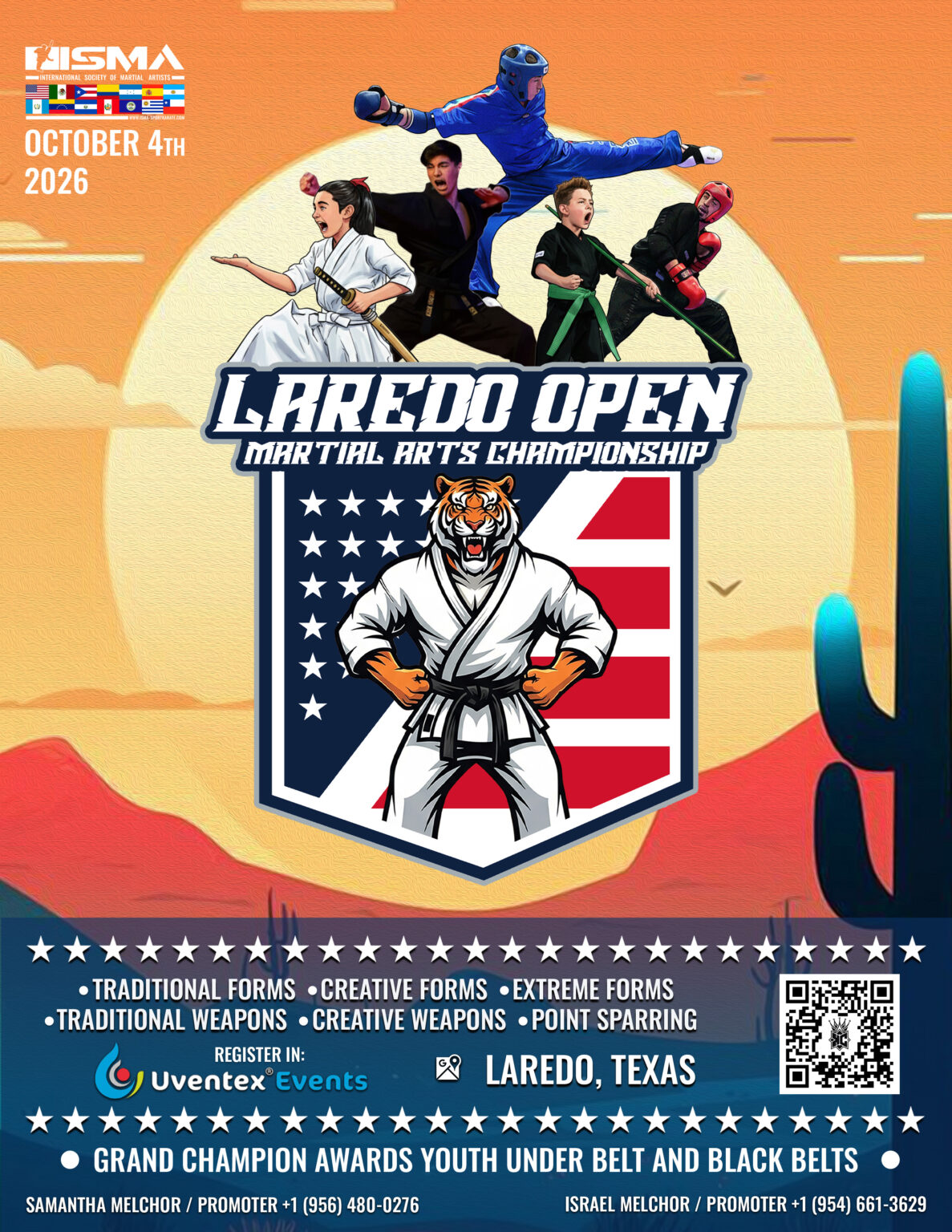 POSTER LAREDO OPEN 2026